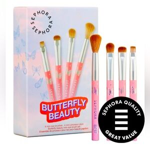 Mini Batterfly eye brush set 💋